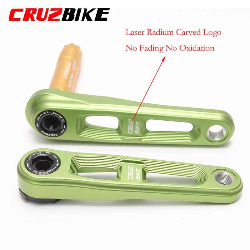 Детский складной велосипед CRUZbike Шатуны Детский велосипед Полый вал Crank Ultralight 127/140/150 мм Алюминиевый сплав 7075 Ось