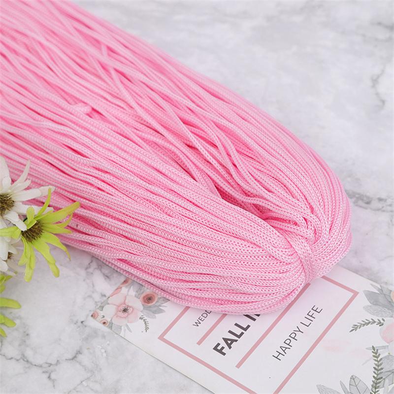 Легкое тело Кристалл средней толщины Шляпная нить Вязаная вручную весенне-летняя хрустальная нить Шерстяная нить Полая нить Подушка для вязания крючком