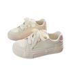 2024 Spring New Milk Fufu Platform White Shoes Women's Skirt Shoes Ins Trendy Versatile Niche Casual Shoes