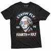 Men's 4th of July Stayin Fly On the Fourth of July Shirt Washington T-shirt