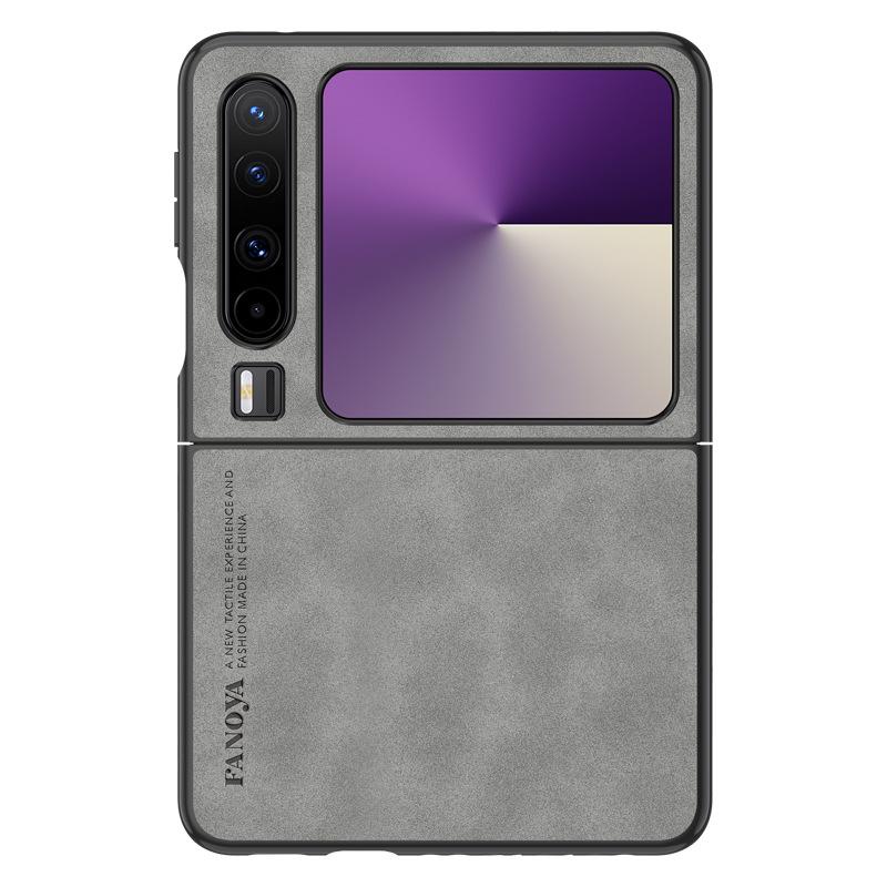 Натуральная овчина подходит для чехла для мобильного телефона Huawei Pura X pura X коллекционное издание широкий складной экран кожаный узор мягкий чехол противоударный