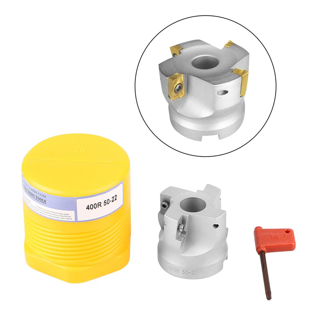 BAP400R 50 22 4T Фрезерная головка с плечом под прямым углом 90 градусов Фреза для торцевого фрезерования с ЧПУ