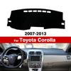 Для Toyota Corolla 2007 2008 2009 2010 2011 2012 2013 Коврик на панель Солнцезащитный коврик Анти-УФ Коврики Автоаксессуары Чехол на приборную панель автомобиля