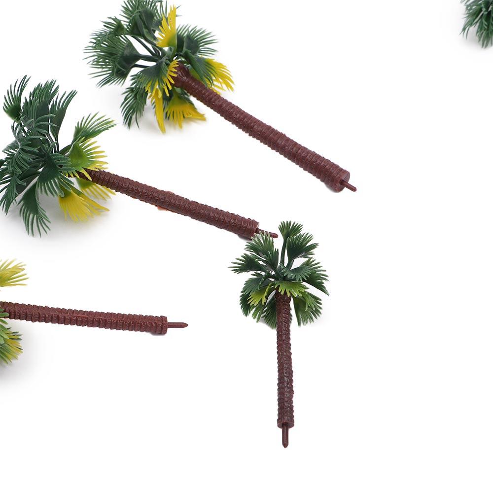 Mini Plant Rainforest Decoration Garden Artificial Palm Tree Scenery Model Miniature Landscape