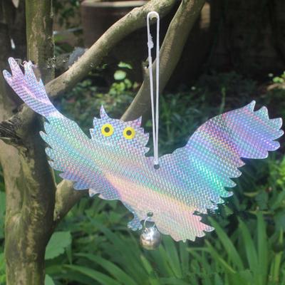 Светоотражающая приманка для летающей совы и отпугиватель птиц, пугало W Bell