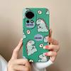 Cover For Huawei Nova 12 Ultra 12i Phone Case Popular Bear Dinosaur Silicone Soft Shockproof Bumper For Huawei Nova 12 Pro Funda
