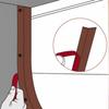 Для гаражных ворот Для складского использования Уплотнительная лента для гаражных ворот Благоустройство дома Обслуживание гаража Простая установка Уплотнительная лента