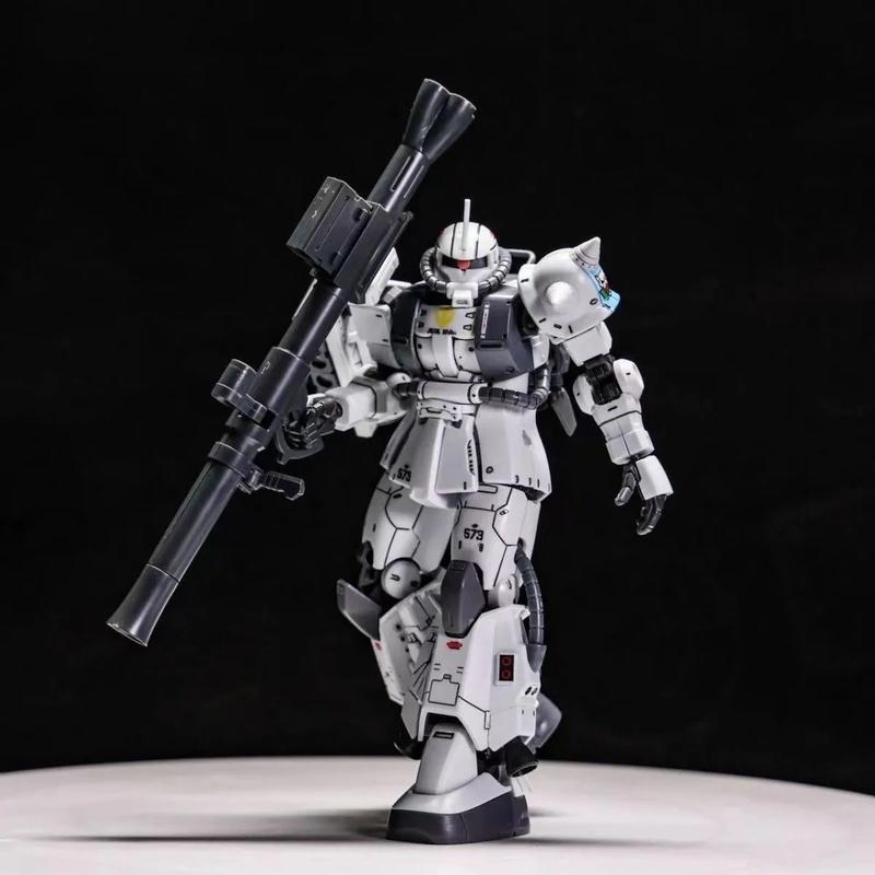 GTO ZAKU II Белый Волк Шин Мацунага HG 1/144 Механическая Сборная Модель Набор Фигурок-Роботов Игрушки-Пазлы для Мальчиков Настольное Украшение Кукла