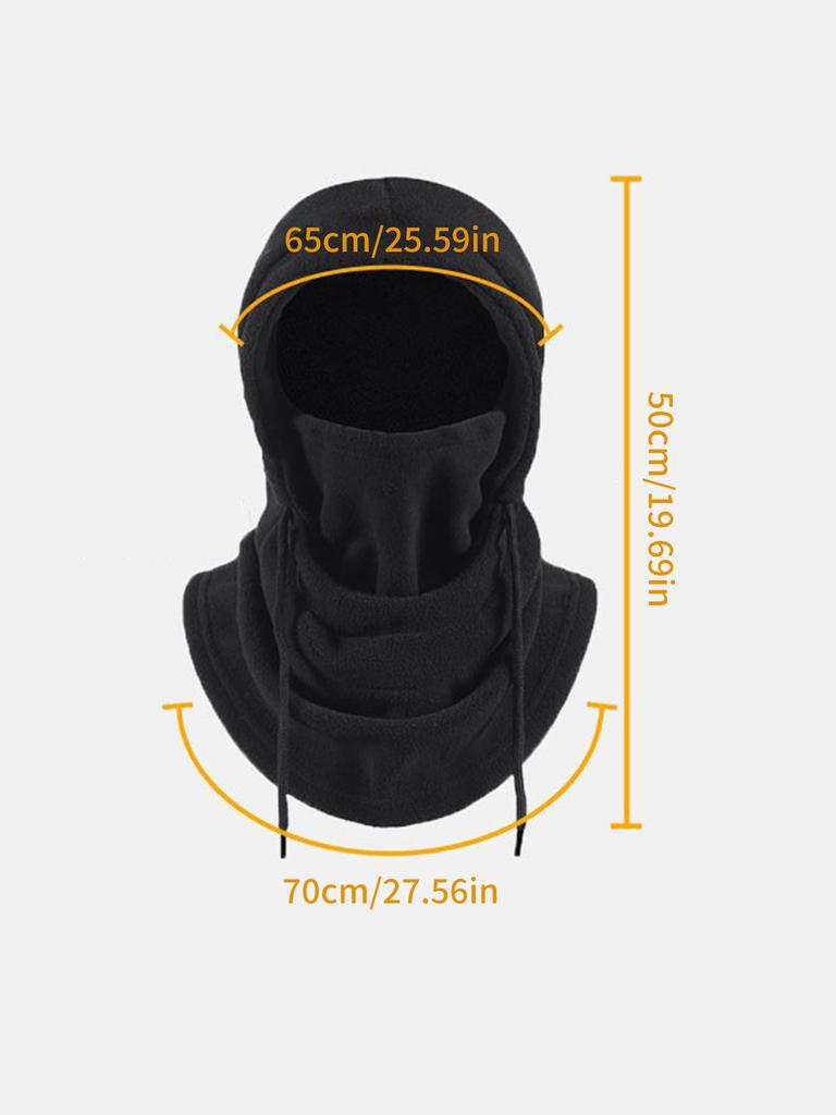 1PCS Integrated Winter Windproof Full Face Cover for Electric Motorcycle Cycling Neck Head Protection Hats for Women Men Bonnets