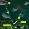 3pcs Suspension Fishing Hair Rigs Hook Anti Bottom Carp Rigs Fishing Lure  Fishing Tackle