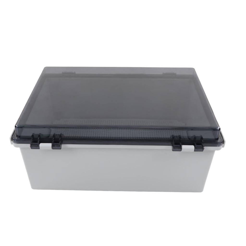 Водонепроницаемая электрическая распределительная коробка с прозрачной крышкой, всепогодный электрический корпус для наружного применения