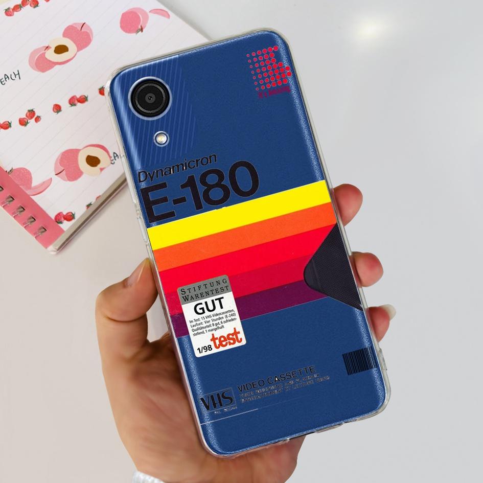 For Cover Samsung Galaxy A03 Core Phone Case Stylish Flower Butterfly Soft Silicone Clear Cover For Samsung A03 Core A032F Coque