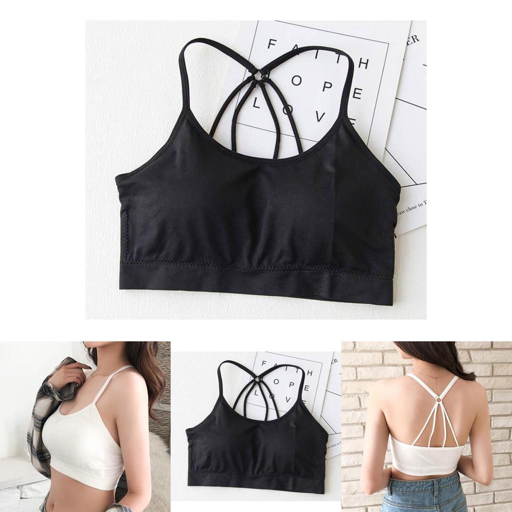 Breathable Seamless Bralette For Young Women Comfortable Non-slip Design Perfect For Everyday Wear