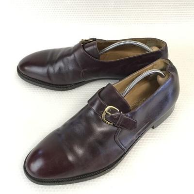 Винтажные Delmont American Way 80-90-х годов, кожа, рант Goodyear, монки, 10.5D 28.0, коричневые(ИСПОЛЬЗОВАЛ)