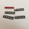 2 шт. 5 шт. 10 шт. FOCAL автомобильный Hi-Fi динамик аудио Динамик Значок стерео Эмблема наклейка Наклейка стайлинг аксессуары