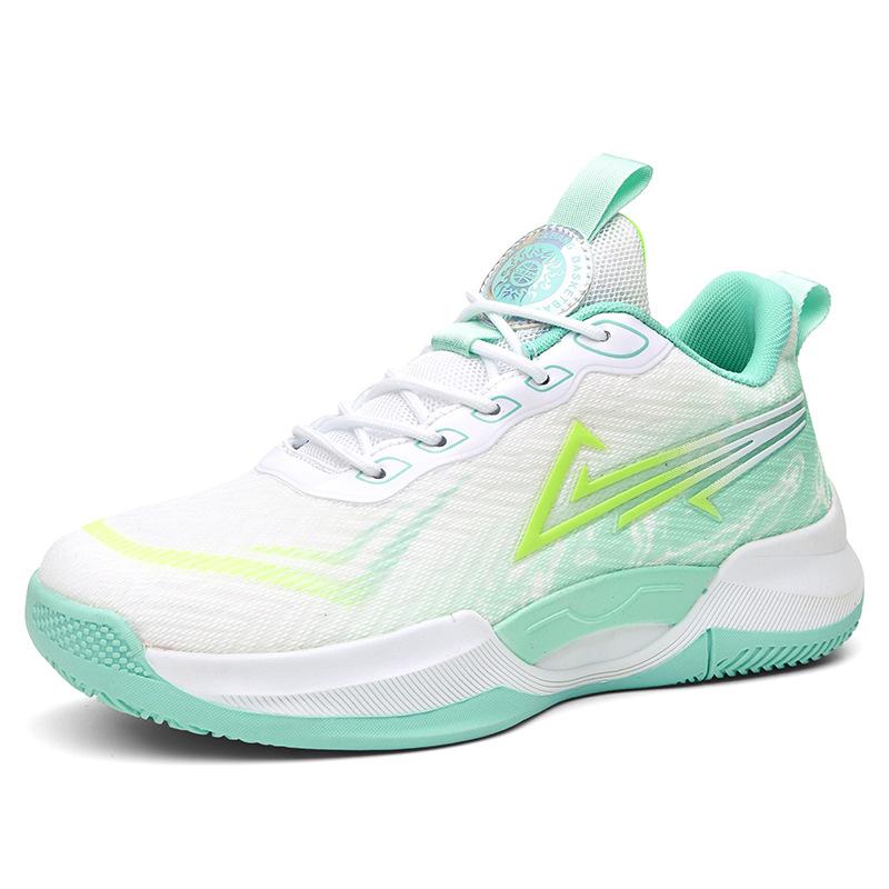 Mandarin Duck Two-color Basketball Shoes, Teenagers and Older Children, Actual Combat, Cement Game Training Shoes, Students, Sports Shoes, Men