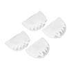2 Pairs of Silicone Toe Separator Abrasionproof Adjustable Reusable Toe Spreader for Daily Exercise