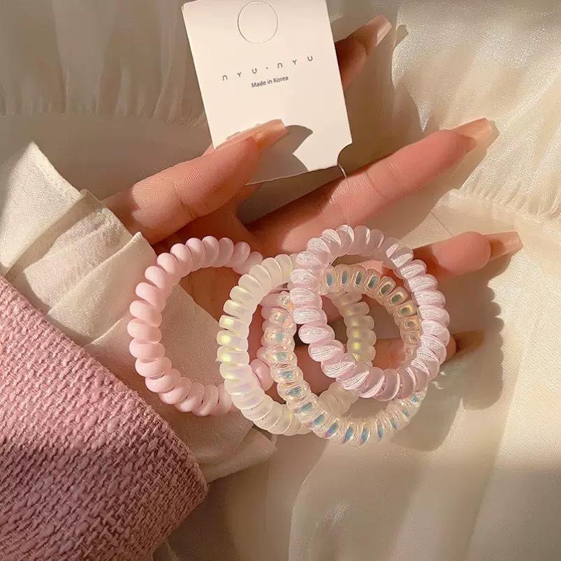Elastic Hair Ties - No-Pull, Versatile & Stylish for 2024