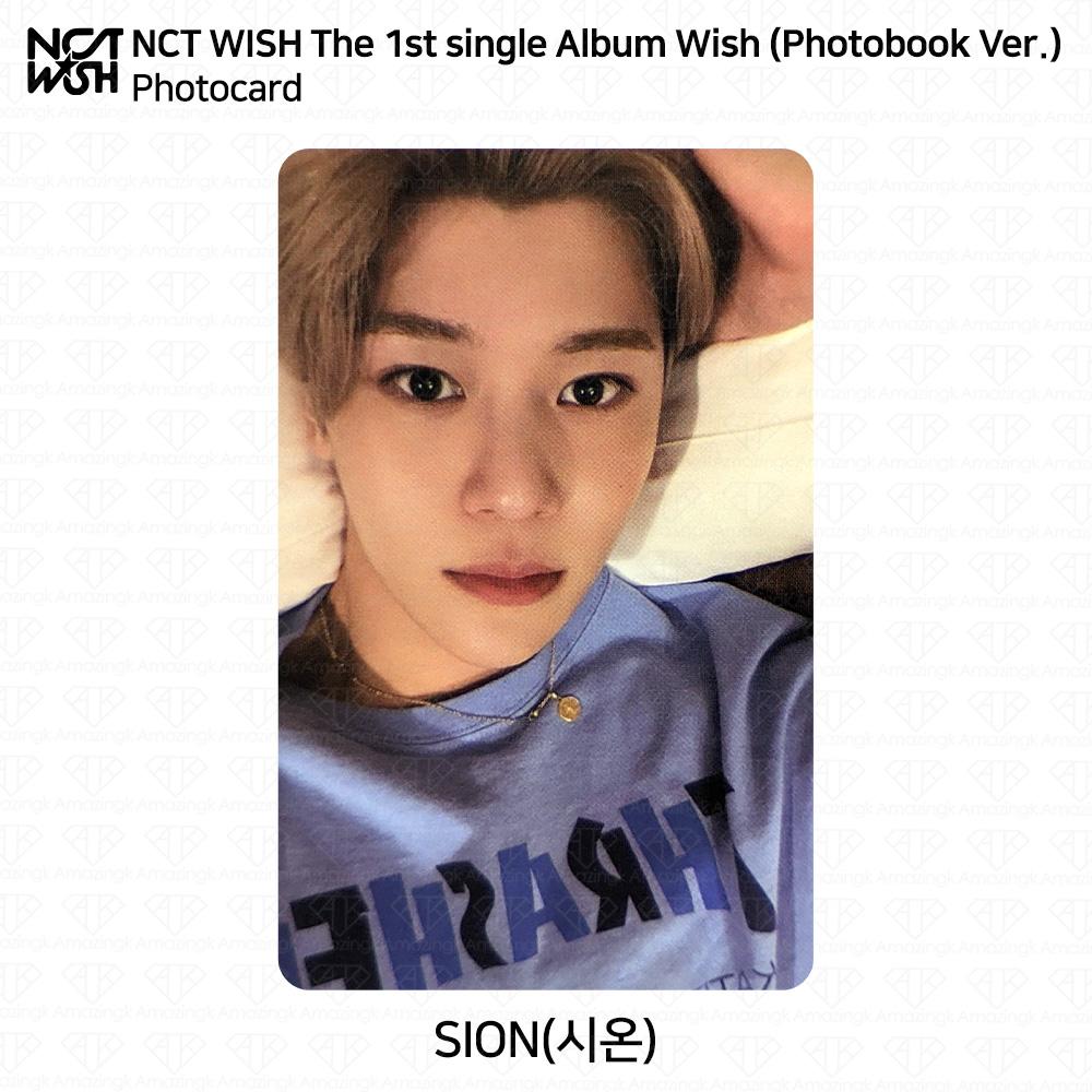 NCT WISH The 1st Single Album WISH Official Photocard Polaroid RIKU YUSHI KPOP