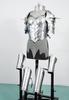 Women's 18 Gauge Steel Cuirass Armor with Gorget & Pauldrons Medieval Costume Set