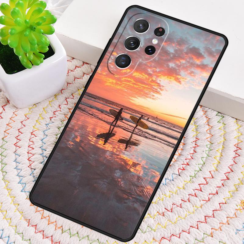 Любовь Лето Пляж Силиконовый Чехол Для Телефона Для Samsung Galaxy note 10 pro S26 S25 S24 S23 S22 S21 Plus S25Ultra Capa Чехол