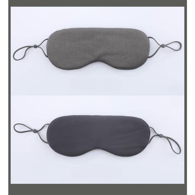 Маска для сна, маска для сна, маска для перерыва на обед, дышащая, бесшовная, теплая и прохладная, двухсторонняя маска для глаз из ледяного шелка