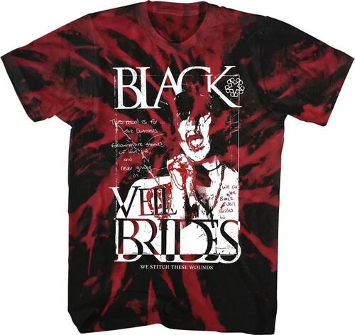 Black Veil Brides - Black Veil Brides - Футболка Bloody Andy - Большая Черная Спираль