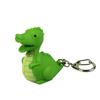 Creative LED Light Sound Cute Dinosaur Keychain Pendant Decor Key Ring Ornament