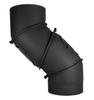 Steel Movable Elbow 4-piece with Revision 180 Mm