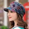 Warm Women Visor Hat Short Version Headwear Wrap Fashion Beanie Caps  Women