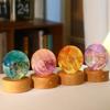 Smooth Led Night Lamp Chroma Ambient Light Interior Decoration Crystal Ball  Bedroom Decoration