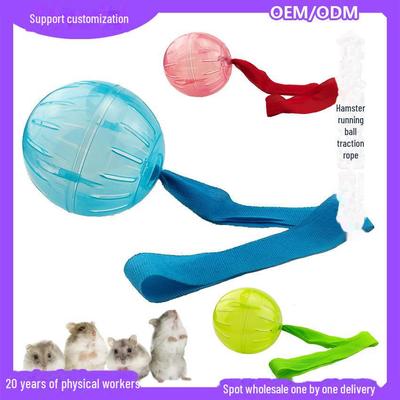 Шар для бега хомяка и поводок: Бархатная тесьма Колесо без клетки и Игрушка для ходьбы