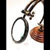 Antique Adjustable Magnifying Glass Vintage Nautical Table Decor Reading Magnifier
