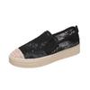 Fashion Summer 2024 New Thick Sole Women's Shoes Korean Version of Fashion Lace Mesh Breathable Casual Shoes for Women Zapatos De Mujer