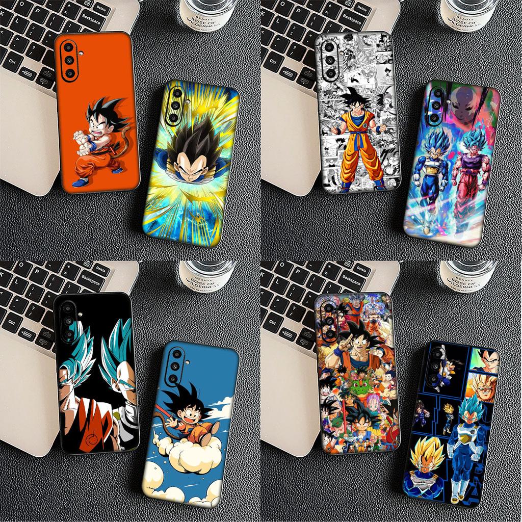 Cover for Samsung Galaxy S25 S24 S23 Fe Ultra Plus S7 Edge A05 A06 A16 A15 A35 Phone Case Super Vegeta Dragons Gokus Balls Z