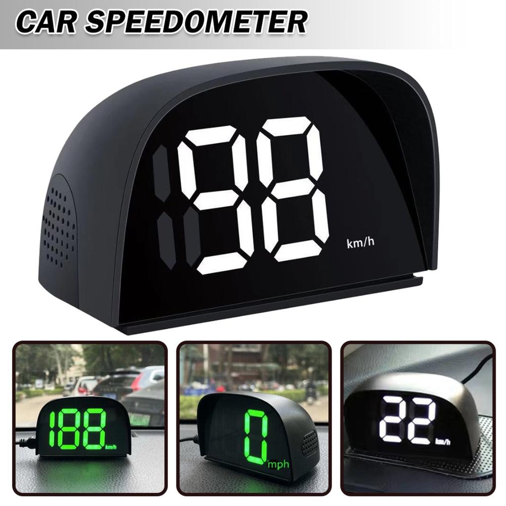 Универсальный автомобильный HUD-дисплей с цифровым GPS-спидометром MPH Plug and Play для всех автомобилей, автомобильные аксессуары