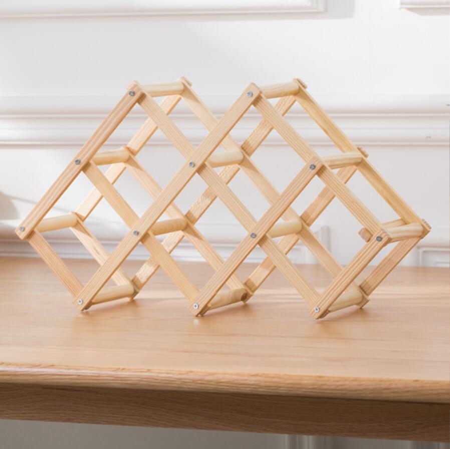 Штабелируемый стеллаж для хранения вина, деревянный стеллаж для вина на 3, 5, 6, 10 бутылок, домашняя пивоварня и виноделие, барная посуда, шкаф для красного вина, барные инструменты