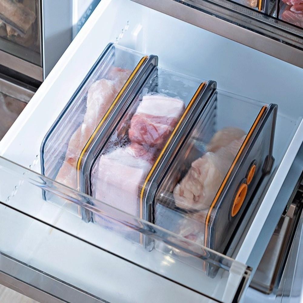 Stackable Sealed Crisper Durable Snacks Fruit Storage Box Lunch Box Fresh-keeping Box Household