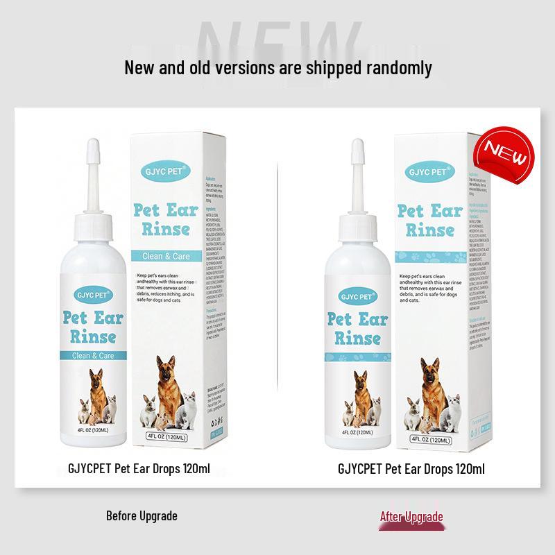 Раствор для чистки ушей питомца - Безопасен для котят, щенков, бишонов, тедди - Удаляет запах и ушную серу