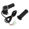 Universal Electric Bike Twist Throttle Grip 24V Power LED Display Throttle Grip with Key