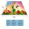 1pc Fairies Printing Blanket Soft, All Season Throw for Living Room, Bedroom,Personalized Gift with Adorable Cartoon Design