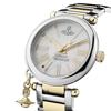 Vivienne Westwood Orb 32 мм VV006MOPSG Кварцевые Аналоговые Часы Браслет из Нержавеющей Стали Белый Женские Перламутровый