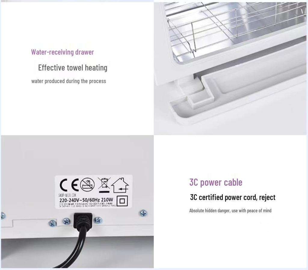23A Dual-Layer Towel & Tool Sterilization Cabinet with Ozone and UV