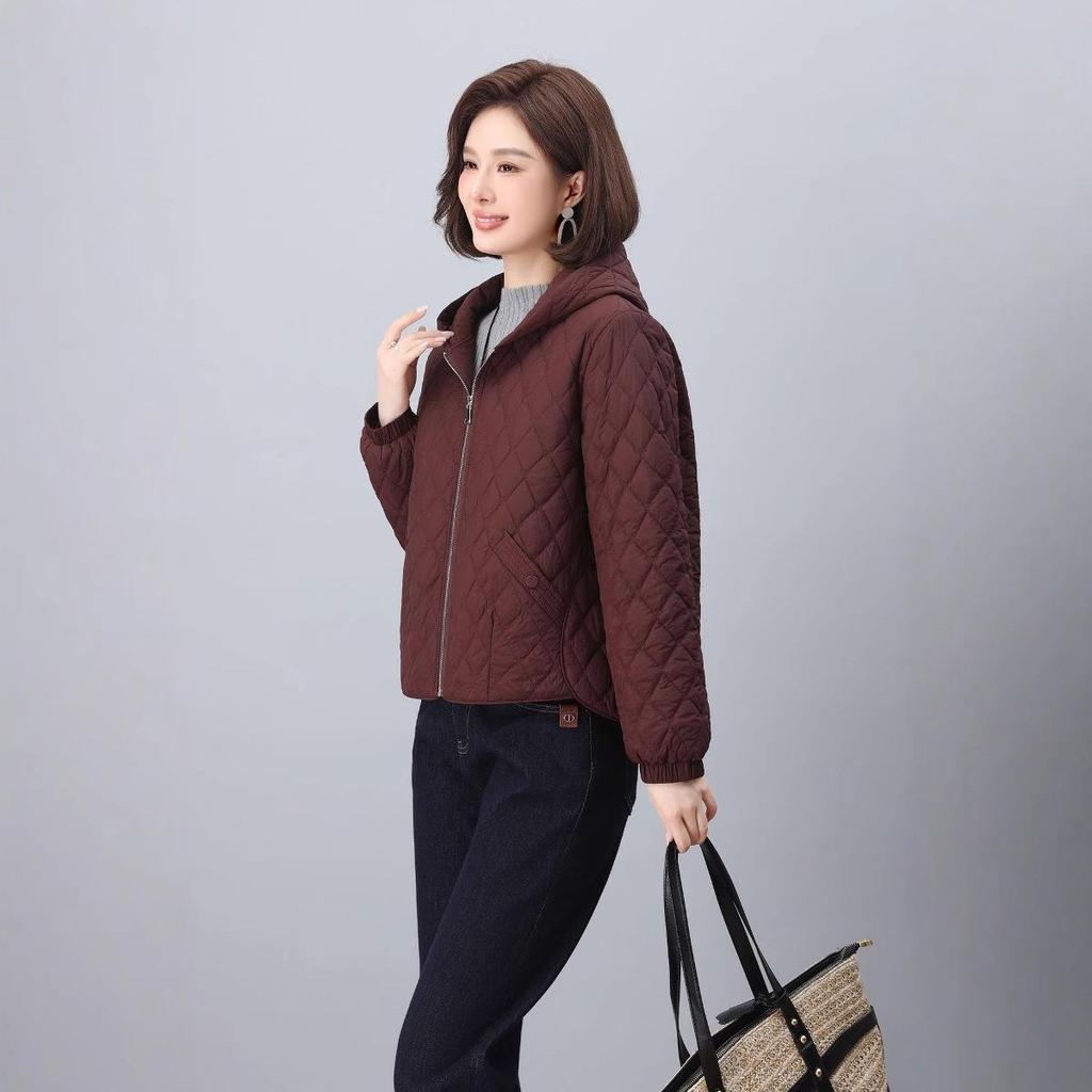 Women's Winter Cotton-Padded Jacket: Fashionable, Thickened Coat for Moms and Seniors 2024