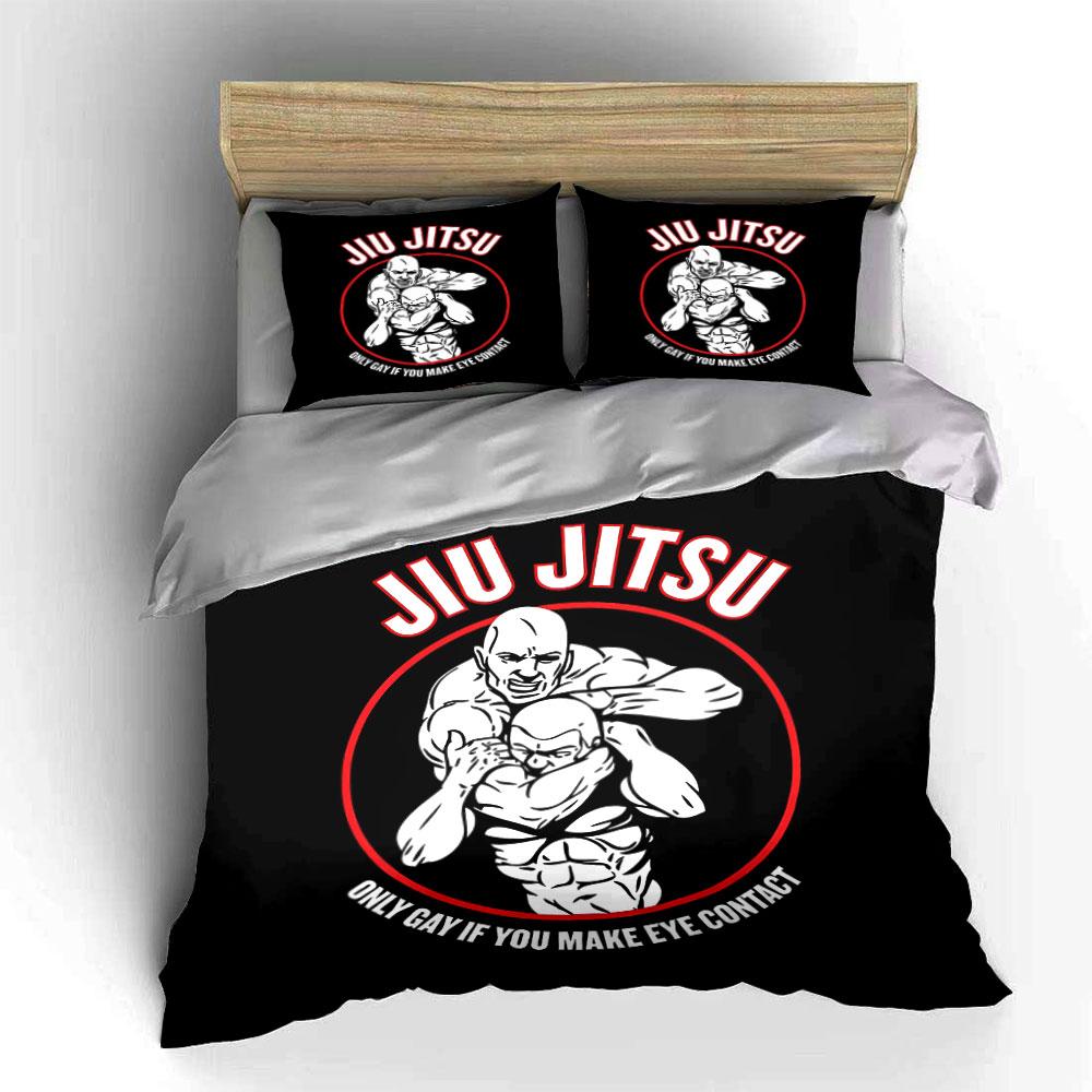Martial artists in circle. Bedding sets Duvet cover sets Duvet covers Pillowcases(1* Duvet Cover 2* Pillowcases without duvet insert)