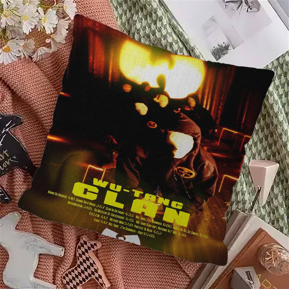W-Wu-T-Tang C-Clan Групповая Подушка Подарок Декор для Дома и Офиса Подушка для Спальни Дивана Автомобиля Наволочка
