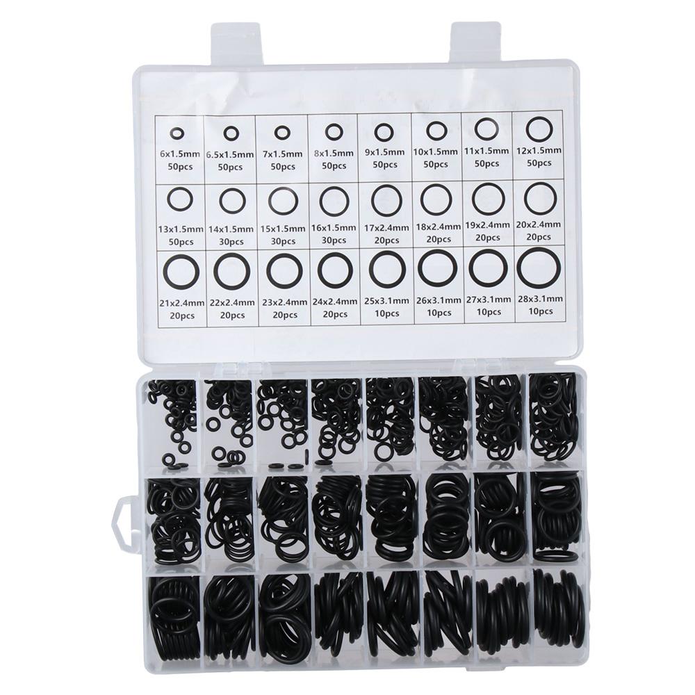 Набор резиновых уплотнительных колец для ремонта, Ассортимент уплотнительных колец, Комплект для ремонта уплотнительных колец, Сантехника для смесителя, Нитриловое уплотнительное кольцо