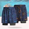 Men Teens Swim Trunks Anti Embarrassment Loose Quick Dry Swimming Shorts Seaside Beach Boxers Hot Spring Swimwear