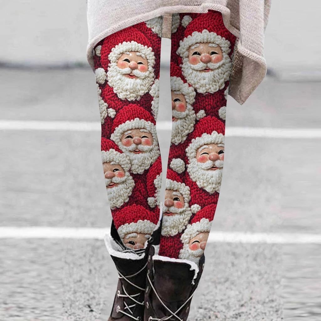 Женские брюки с принтом, эластичные мягкие хлопковые леггинсы, повседневная домашняя пижама