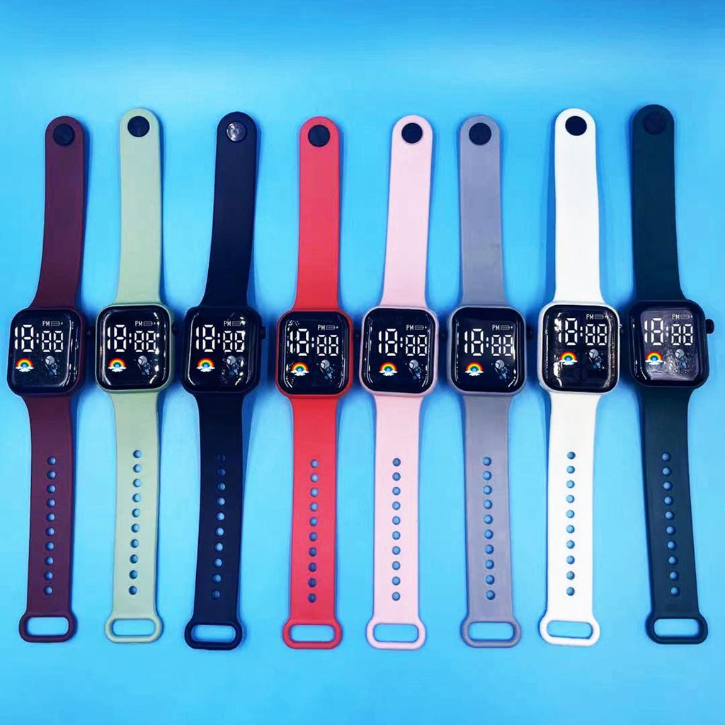 Детские часы, подходящие для студенческих уличных электронных часов, время отображения экрана часов